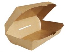 (B) Snack- en broodbak kraft karton FSC SMART CHOICE100st