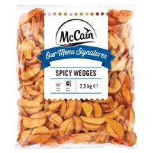 Spicy Potato Wedges  MCCAIN     5x2,5kg