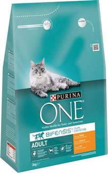 Purina One Adult  kattenbrokken     3kg