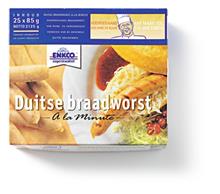 Braadworst duits     ENKCO      25x85gr