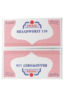 Braadworst varken FRITEX   20x130gr