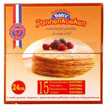 Pannenkoek Nat. 24cm VELDT      15st