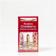 (los) Cranberry Rooibos Thee Bio. SKYLGE 18zakjes (los)