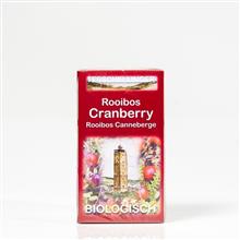 Cranberry Rooibos Thee Bio. SKYLGE 18zakjes (los)