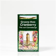 Cranberry Groene Thee Bio. SKYLGE 18zakjes (los)