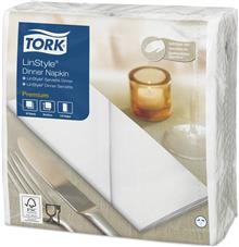 Servet Linstyle wit 1L 1/8v TORK 12x50st