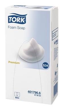 Foamsoap Lux S34   401796.6   TORK     6x800ml