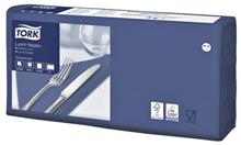 Servet Lunch Blauw 2L 1/4v 33cm TORK 200st