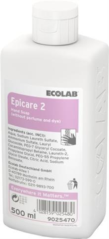 Epicare -2- zeepcr.  ECOLAB  500ml