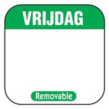 Daglabel Vrijdag (zondag weg) DAYMARK 500st