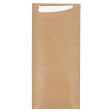Bestekzakje Natuur   DUNI       5x100st