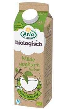 Yoghurt Halfvol Mild bio.     ARLA       6x1ltr