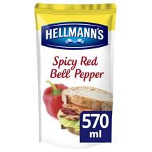 Saus Spicy Red Bell Pepper HELLMANN'S 570ml