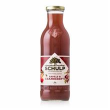 Schulp Appelsap & Cranberry  groot  6x75cl