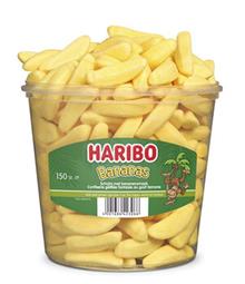 Haribo Bananen schuim  LEKKERLAND 150st