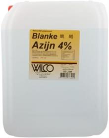 Azijn Blank 4%   WILCO  10ltr