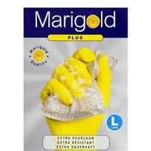 Handschoenen Keuken Geel maat:L MARIGOLD 6x1paar