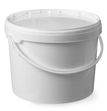 Emmer met deksel wit  HENDI  11,5ltr