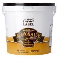 Mayonaise CLEAN LABEL 80%  10ltr  OLIEHOORN