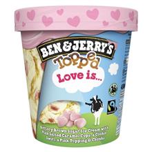 B&J Mini-Topped Love BEN & JERRY 12x100ml