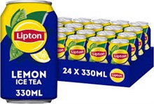 Lipton Ice Tea Citroen No-Bubbles BLIK VRUMONA   24x33cl