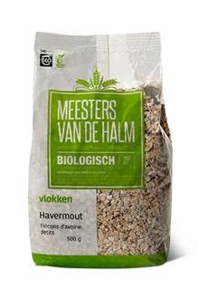Havermout bio.  DE HALM    6x500gr