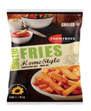 Home Style Frites met schil vers FARM 2x5kg