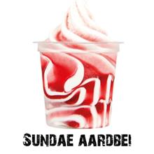 Sundae Softijscup met aardb. saus DOMINI 12x150gr