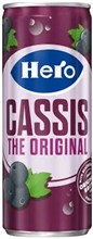 Cassis blik    HERO   24x25cl