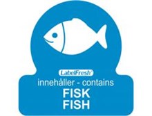 Codelabel schaaldieren      LABEL FRESH 500st
