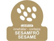 Codelabel sesam     LABEL FRESH 500st