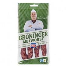 Groninger Droge worst (metworst)   HULS 6x110gr