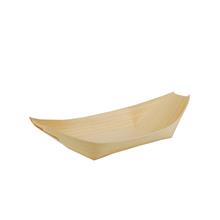 Houten boot Medium 11x6,5cm PAPSTAR 10x50st