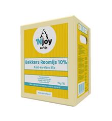 'NJOY IJsmix 10% Bakkers roomijs 10ltr/11kg