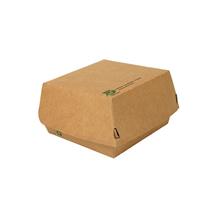 Hamburgerbak Pure groot 11,5x11x7 CONPAX 4x125st