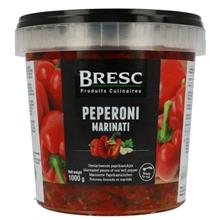 Peperoni Marinati (gem. paprikastukjes) BRESC 1kg