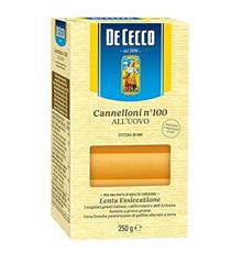Cannelloni met ei nr 100  DE CECCO 12x250gr