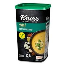 Thaise Rode Currysoep   KNORR   1,19kg
