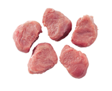 Varkenshaasmedaillons 100 gr DE VRIES (prijs p/kg)